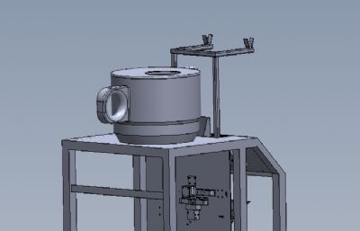 外包装袋热封真空包装机solidworks模型