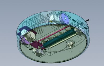 solidworks扫地机器人