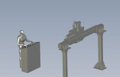 吸盘搬运机械手solidworks模型