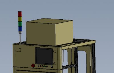 压机,自动组装机solidworks模型