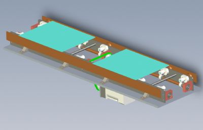 新型非接触式传动机solidworks模型