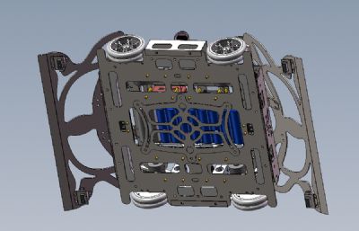 武术比赛机器人solidworks模型