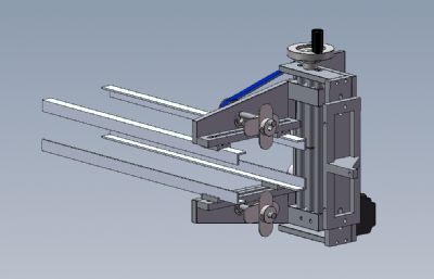 药板下料机solidworks模型