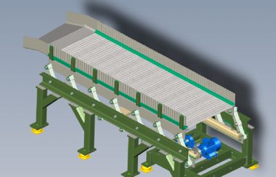 solidworks振荡输送机