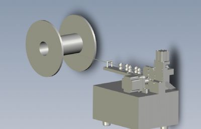 solidworks自动切扎带机