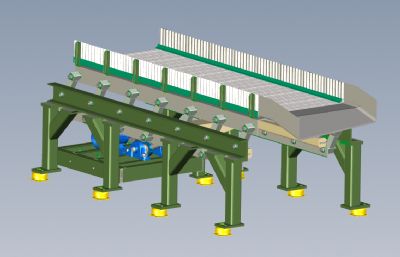 solidworks振荡输送机