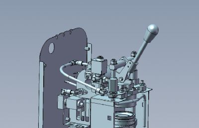 咖啡机结构solidworks模型