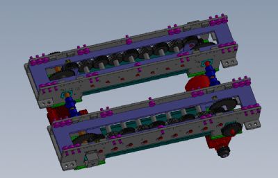 自动伸缩货叉,堆垛机货叉solidworks模型