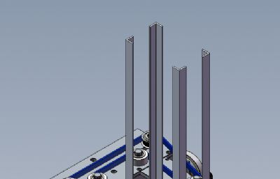 药板下料机solidworks模型