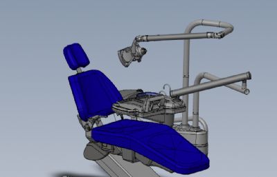 牙科诊疗椅solidworks模型