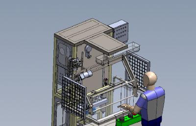 油箱泄漏测试仪solidworks模型