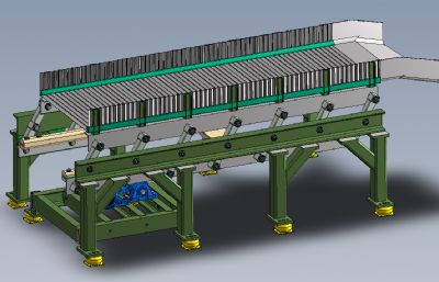 solidworks振荡输送机