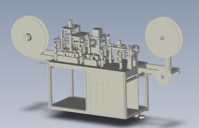 载带成型机step格式模型