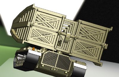 M60 AVLB架桥车solidworks模型