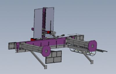 龙门架焊接机器人solidworks模型