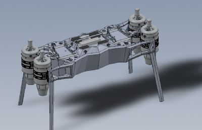 喷气式飞行滑板solidworks模型