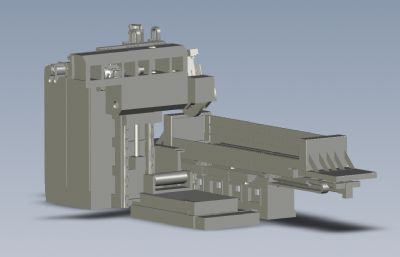 平面自动磨床solidworks模型