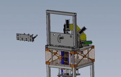 气密性试验装置solidworks