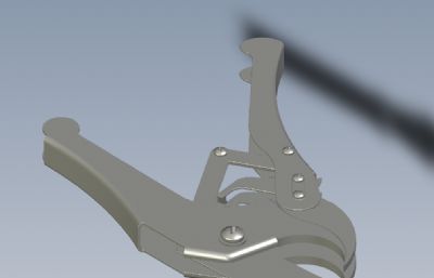 切管钳solidworks模型