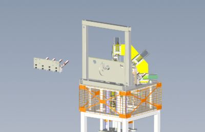 气密性试验装置solidworks