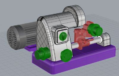 刀具磨床rhino模型