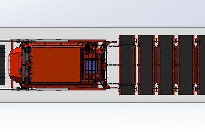 轻型全地形草原灭火战车STEP模型