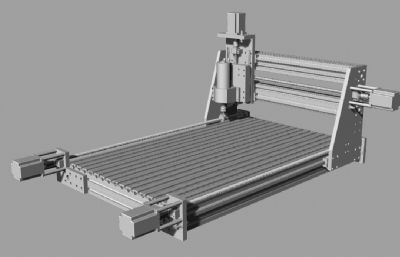 桌面CNC rhino模型