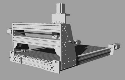 桌面CNC rhino模型