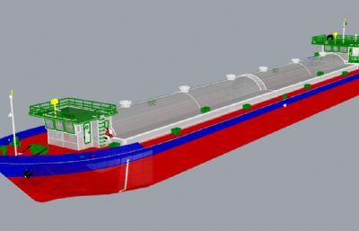 液态产品运输船rhino模型