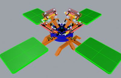 丝网印刷机rhino模型