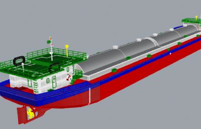 液态产品运输船rhino模型