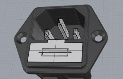 IEC熔断器rhino模型