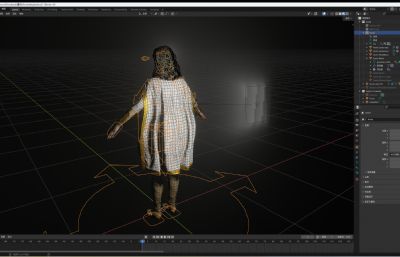 星光女超人blender模型