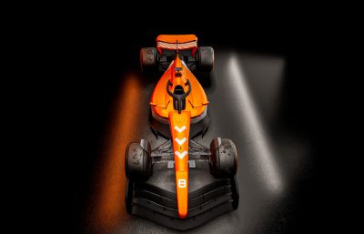 F1赛车max,fbx,obj模型