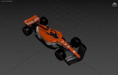 F1赛车max,fbx,obj模型