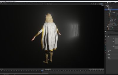 星光女超人blender模型