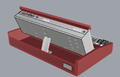 穆格电子音响合成器rhino模型