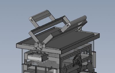 腊味熏制机solidworks模型