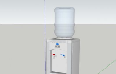 饮水机sketchup模型