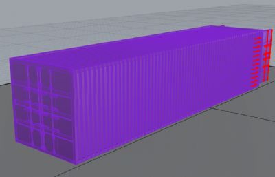 集装箱rhino模型