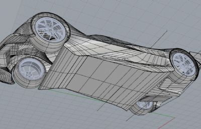 GT跑车rhino模型