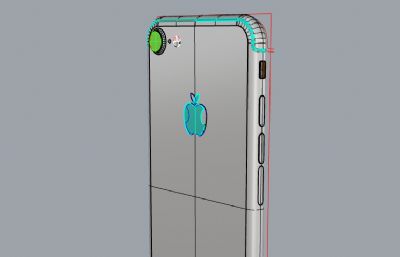 iphone7手机rhino, keyshot文件