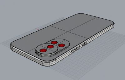 华为nova13手机3D模型