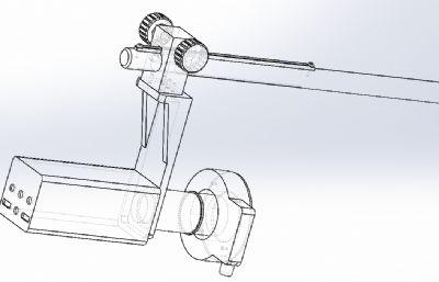 CMM5CT-显微镜相机总装solidworks模型