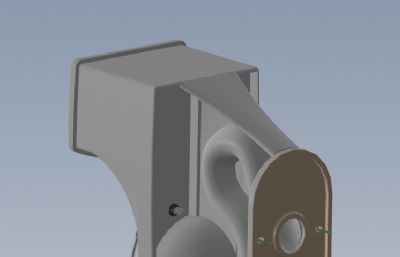 一体式马桶solidworks模型