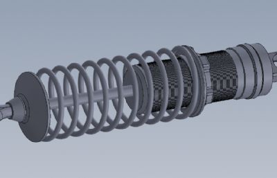 减震器 避震器solidworks模型