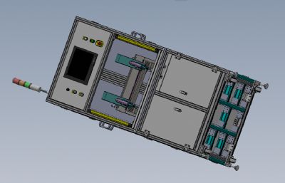 多工位螺丝机solidworks模型