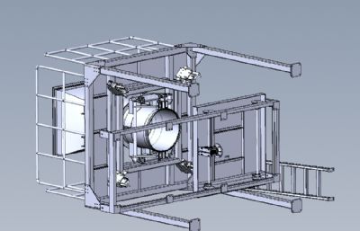 吨袋打包机solidworks模型