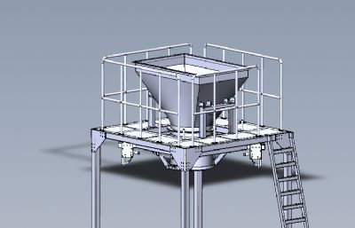 吨袋打包机solidworks模型