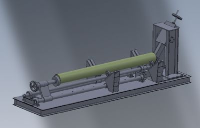 翻边机solidworks模型